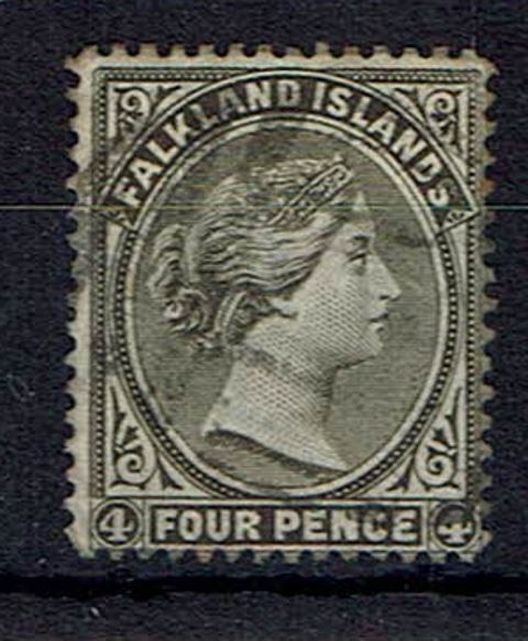 Image of Falkland Islands SG 9y FU British Commonwealth Stamp